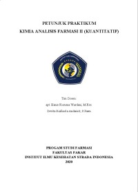 Image of Modul PETUNJUK PRAKTIKUM KIMIA ANALISIS FARMASI II (KUANTITATIF)