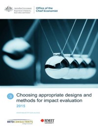 Image of Choosing appropriate designs and
methods for impact evaluation
