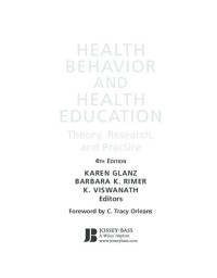 Image of HEALTH
BEHAVIOR

AND
HEALTH
EDUCATION