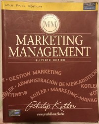 Image of Marketing Management Elevent Edition
